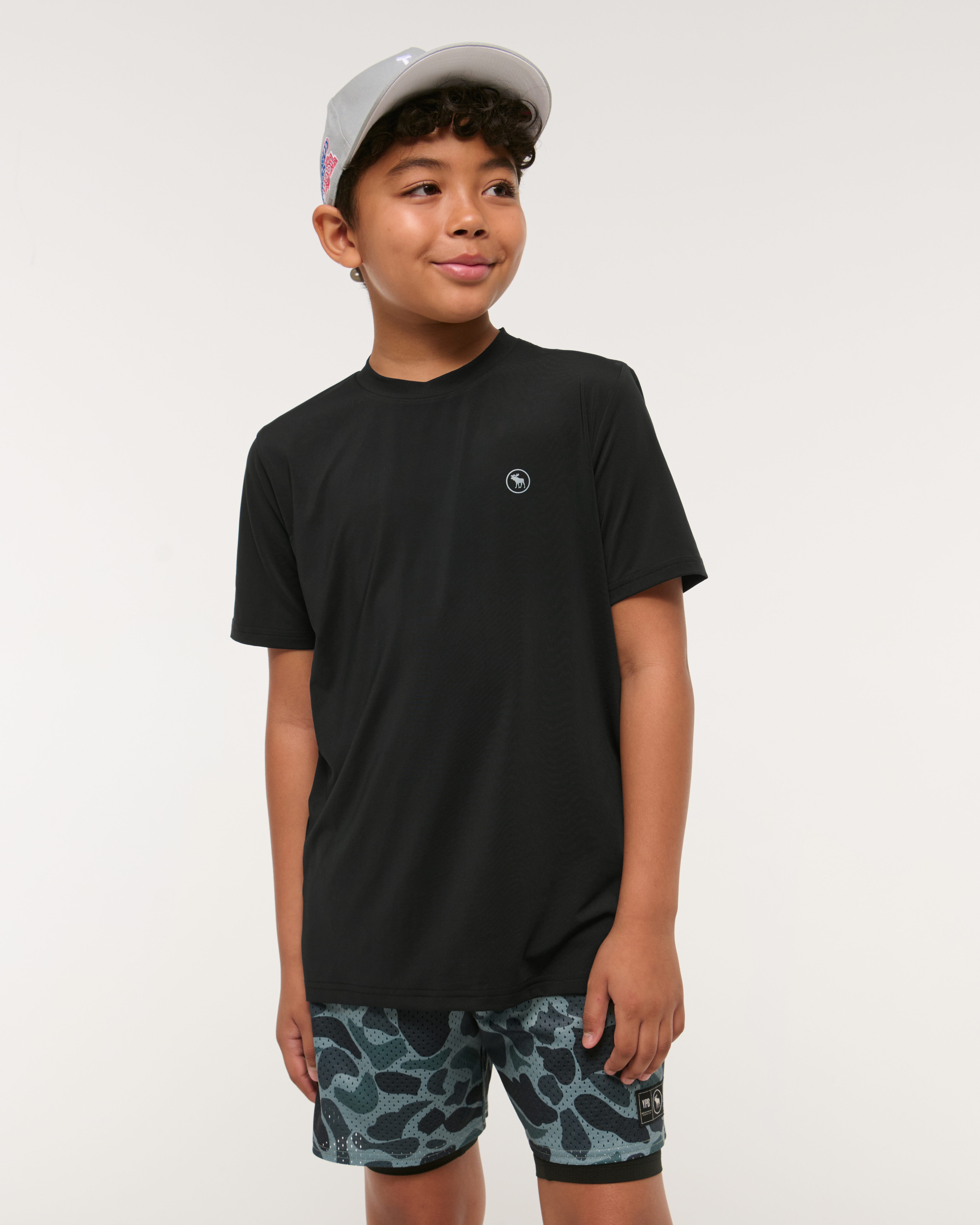 Abercrombie & Fitch Kids' Ypb Core Tee In Black