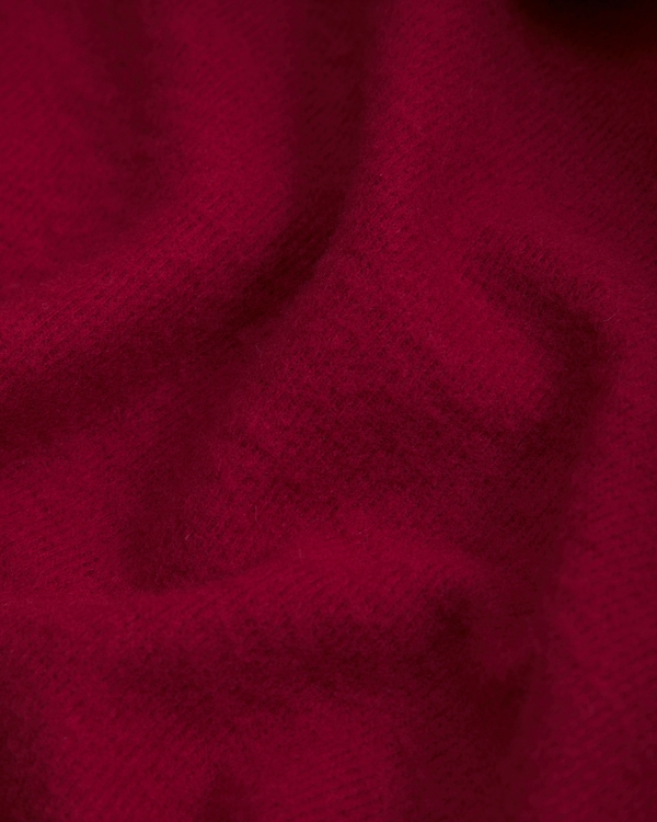 essential heavyweight long-sleeve icon crew tee, Red view 2