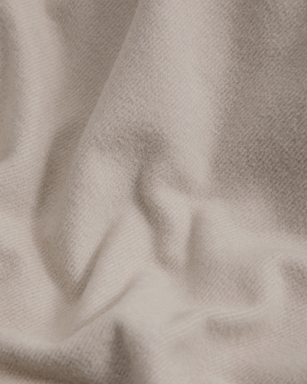 cozy hooded long-sleeve tee, Taupe view 2