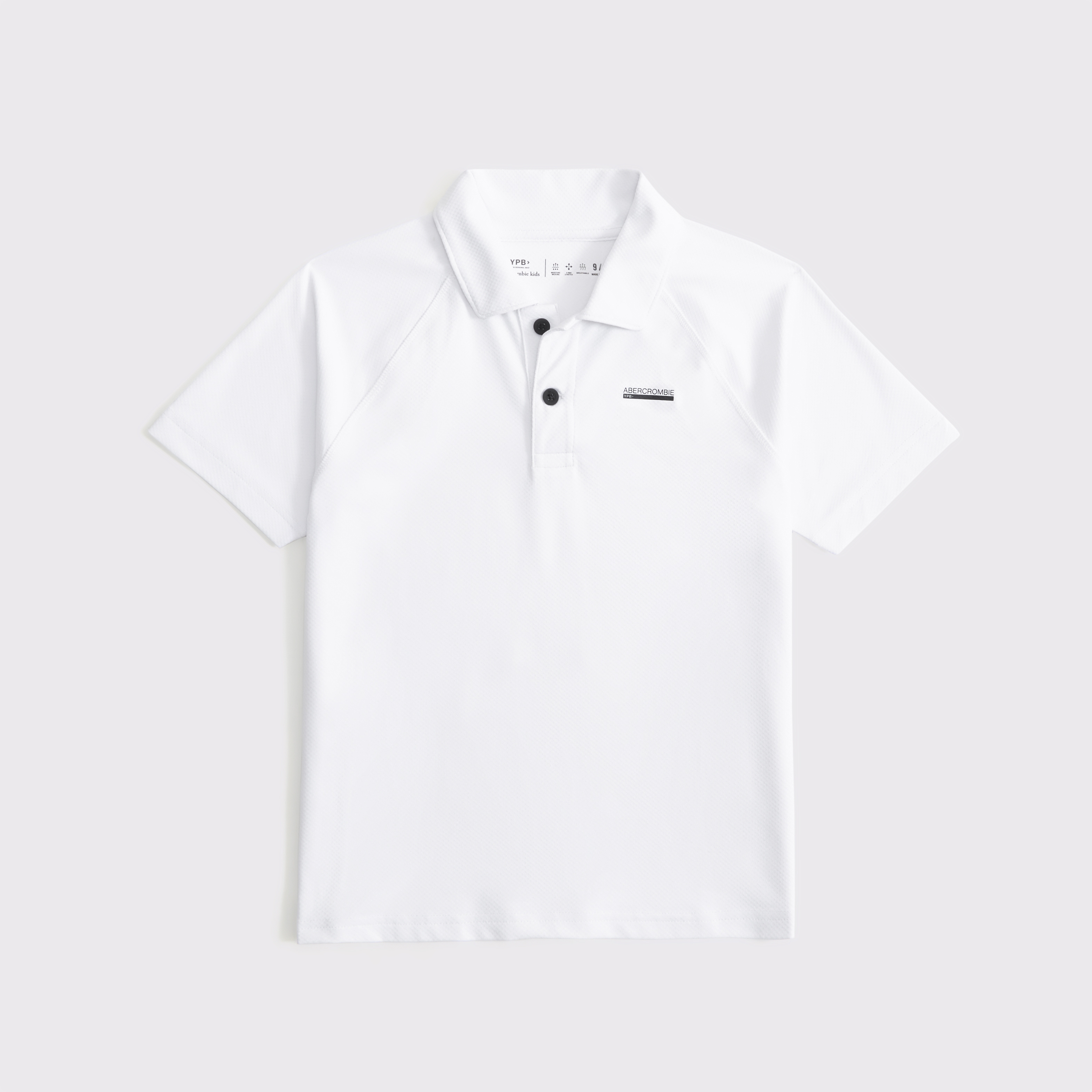 Abercrombie & Fitch Kids' Ypb Logo Polo In White