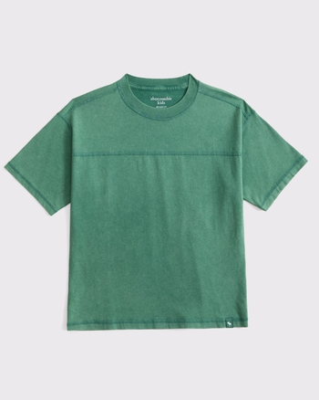 washed yoke tee