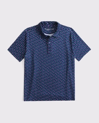 short-sleeve synthetic polo