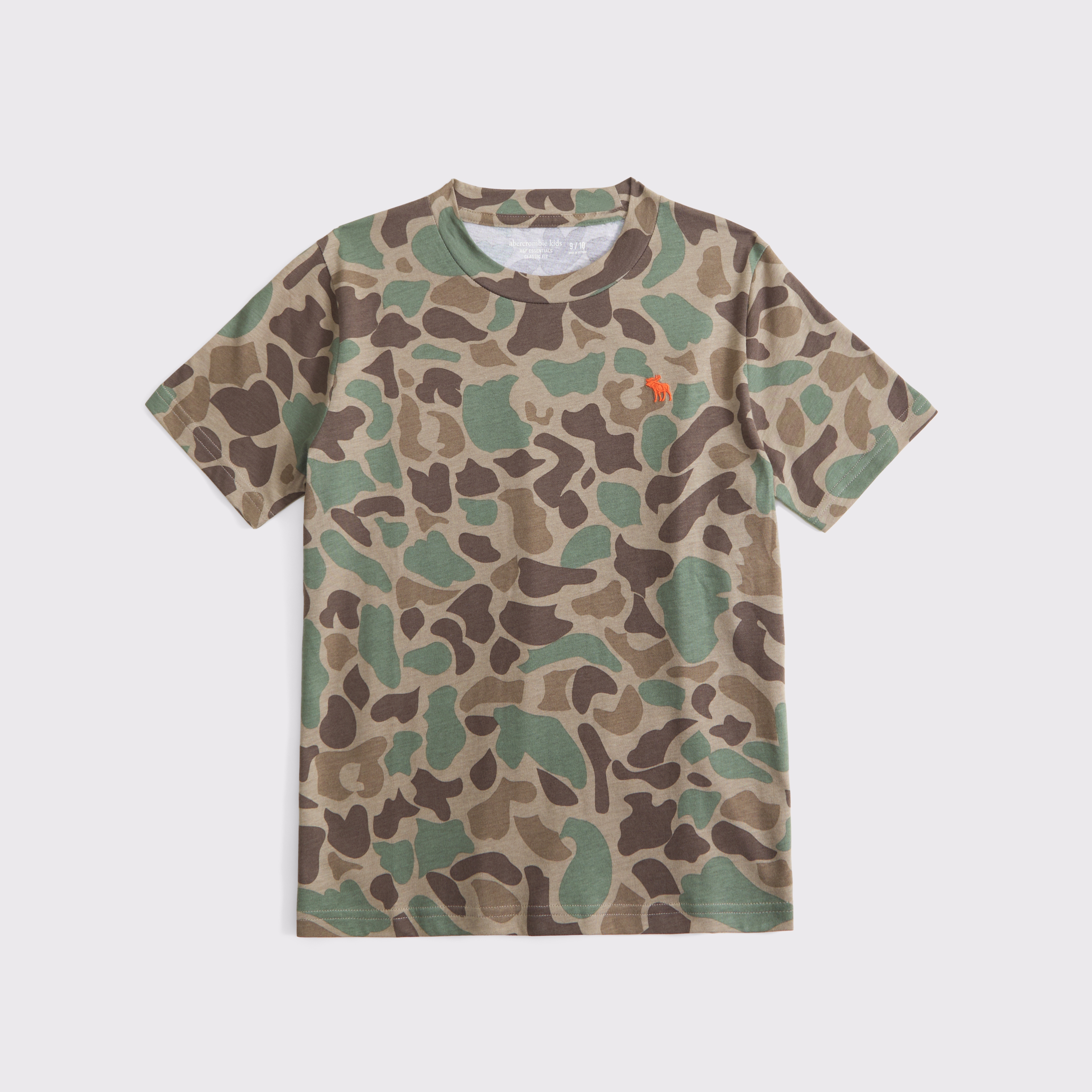 Abercrombie & Fitch Kids' Essential Icon Crew Tee In Multi