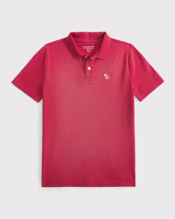 icon pique polo, Red view 1