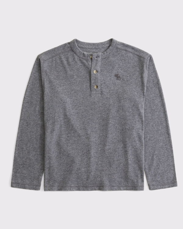 cozy long-sleeve icon henley