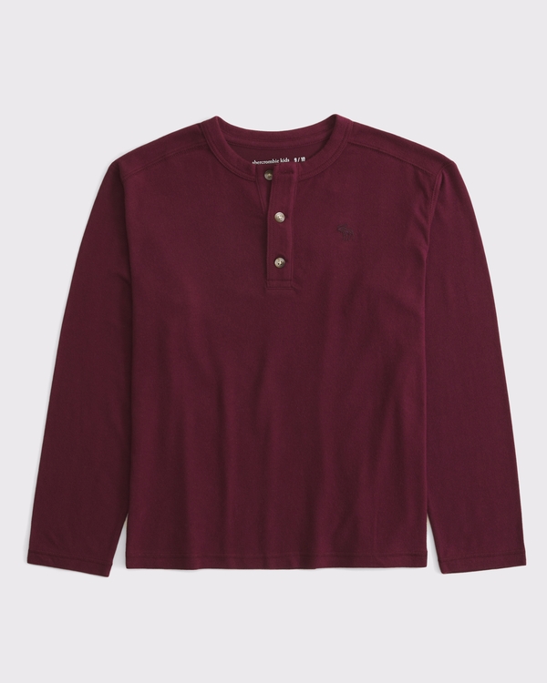 cozy long-sleeve icon henley