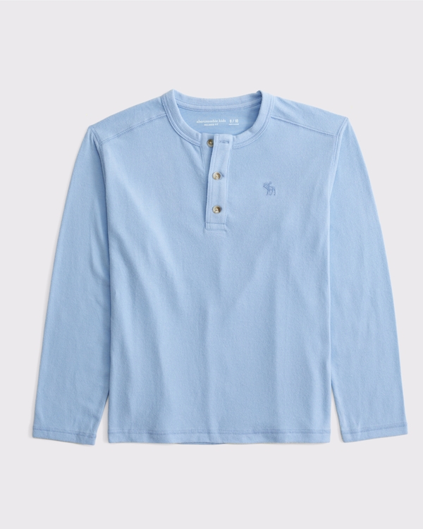 cozy long-sleeve icon henley