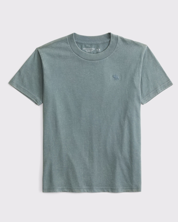 essential icon crew tee, Stormy Sea view 1