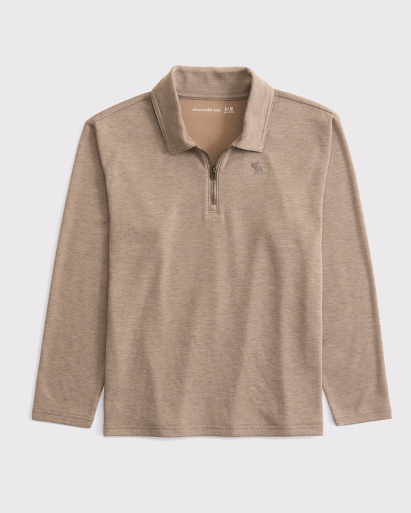 icon quarter-zip sweatshirt