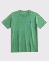 washed essential icon crew tee