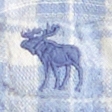 blue plaid