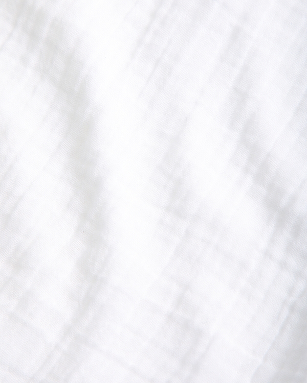 camicia gauzy a maniche corte, White view 2