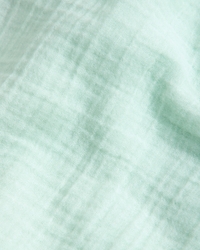 resort short-sleeve gauzy shirt