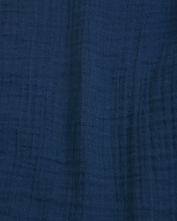 long-sleeve gauzy button-up shirt