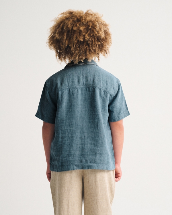 トップス vintageAbercrombie&Fitch short-sleevetop Short-sleeve Zandt Boxy Shirt - Green | Levi's® US