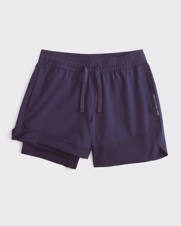 ypb motionTEK double-layer short, Sapphire view 2
