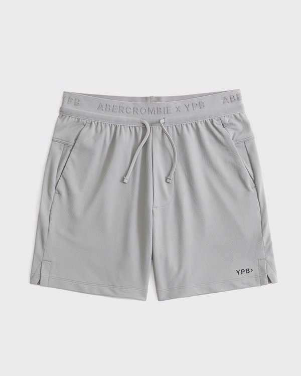 ypb active knit short, Light Gray view 1