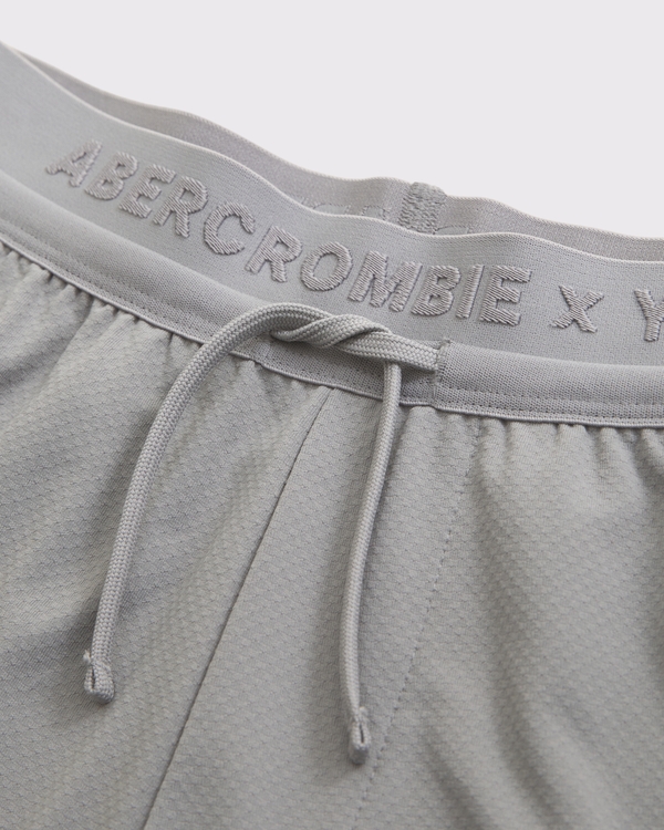 ypb active knit short, Light Gray view 2
