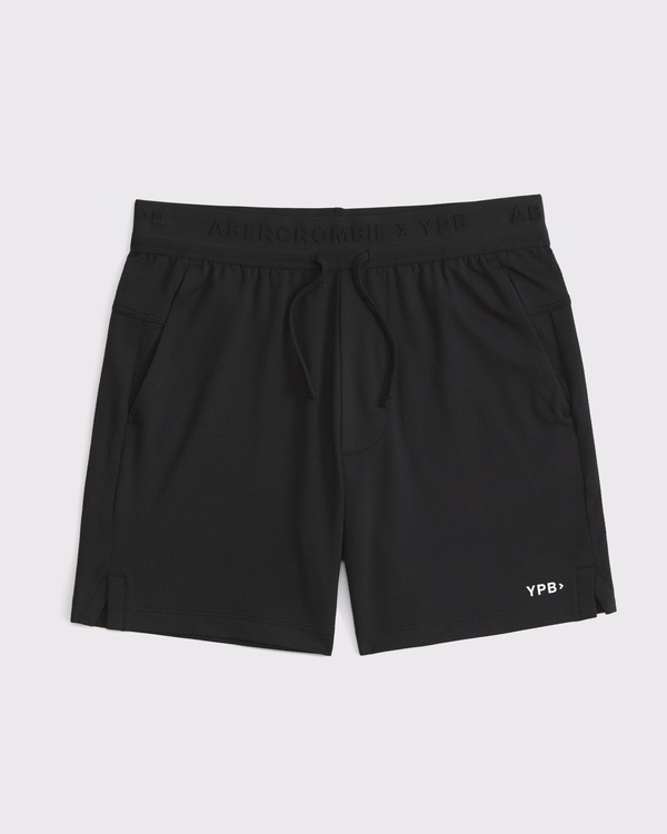 ypb active knit short, Black view 1