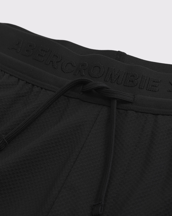 ypb active knit short, Black view 2