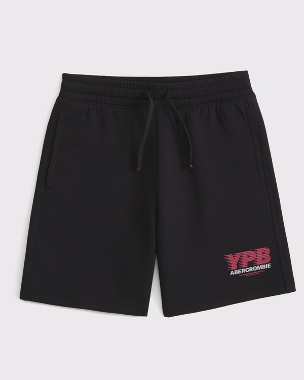 ypb neoknit logo short, Black view 1