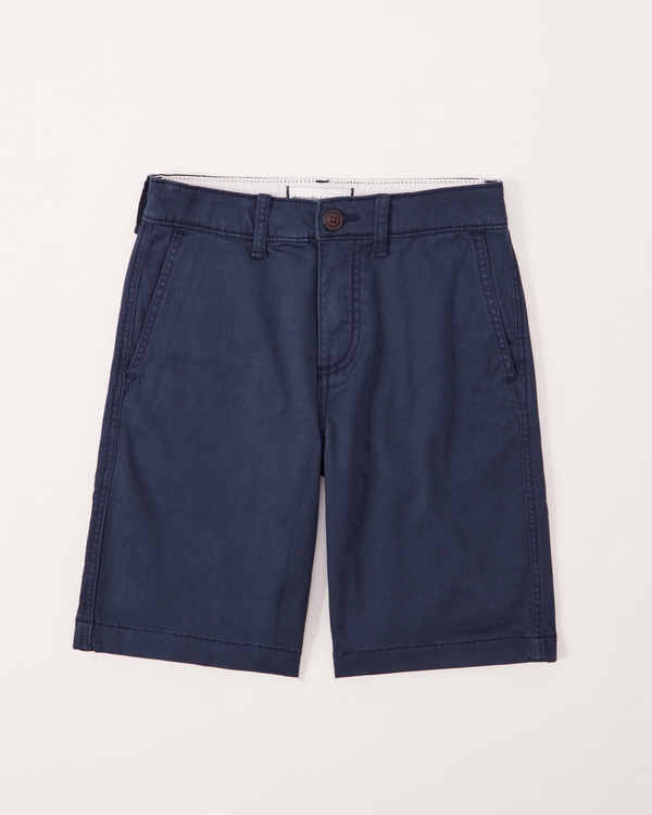 chino shorts, Navy