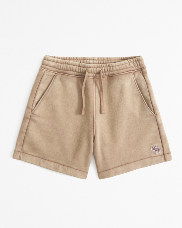 Twill shorts - Light khaki green - Kids