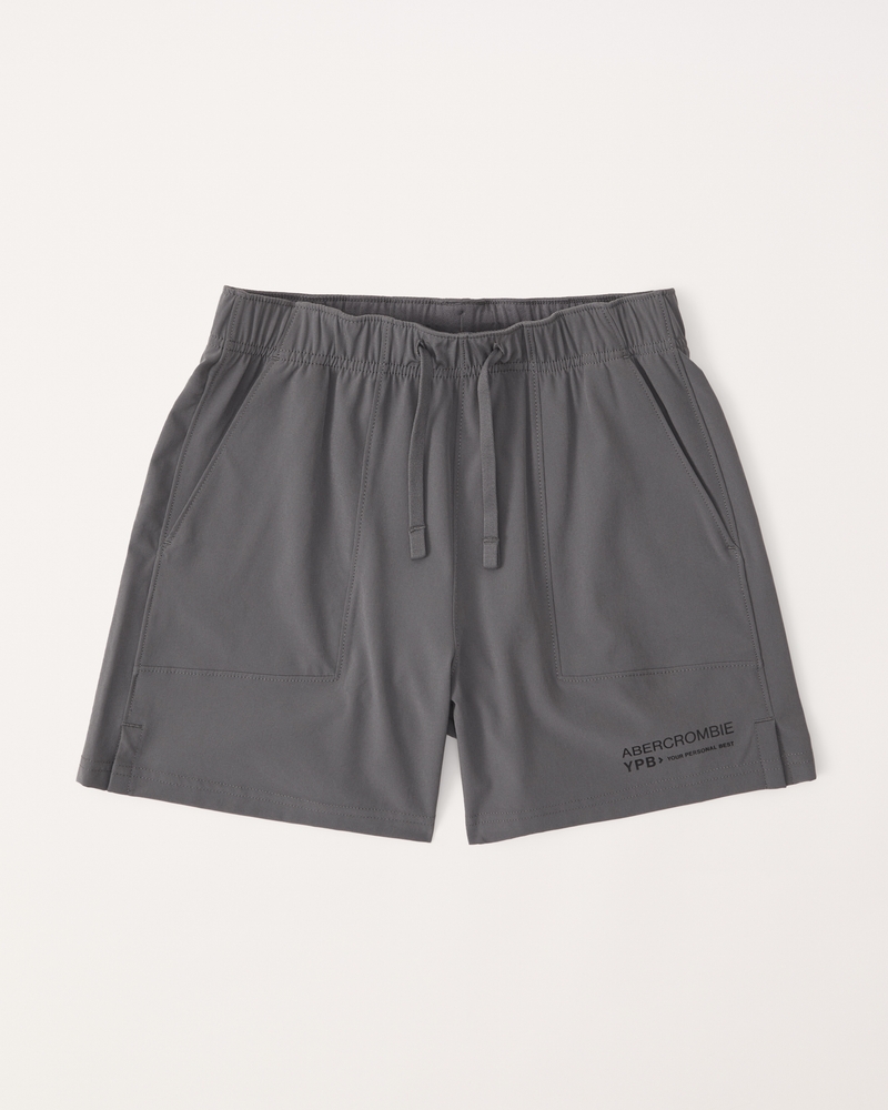 Abercrombie mid length shorts online