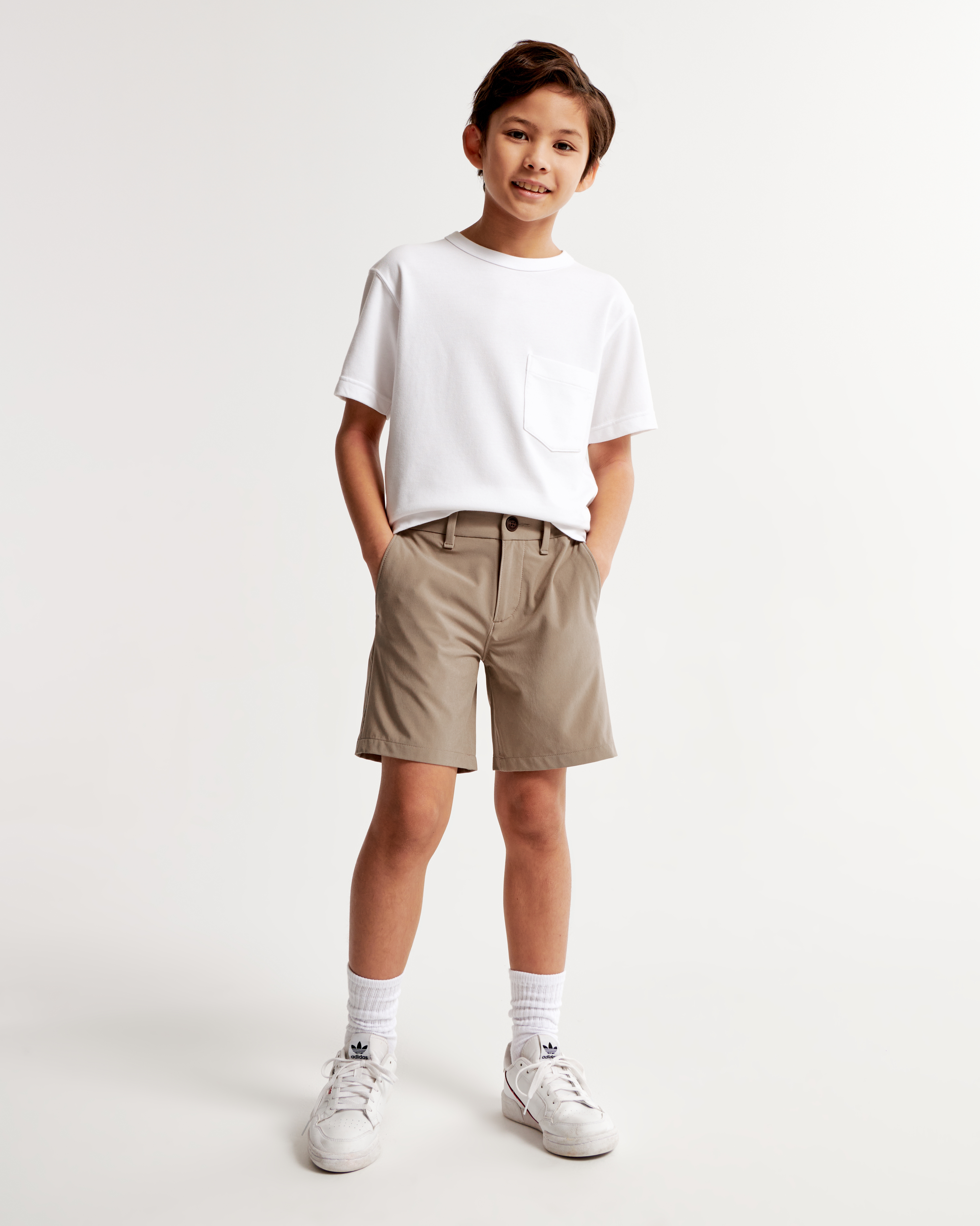 boys performance chino shorts | boys bottoms | Abercrombie.com