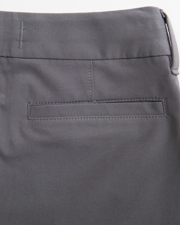 performance chino shorts, Grey view 2
