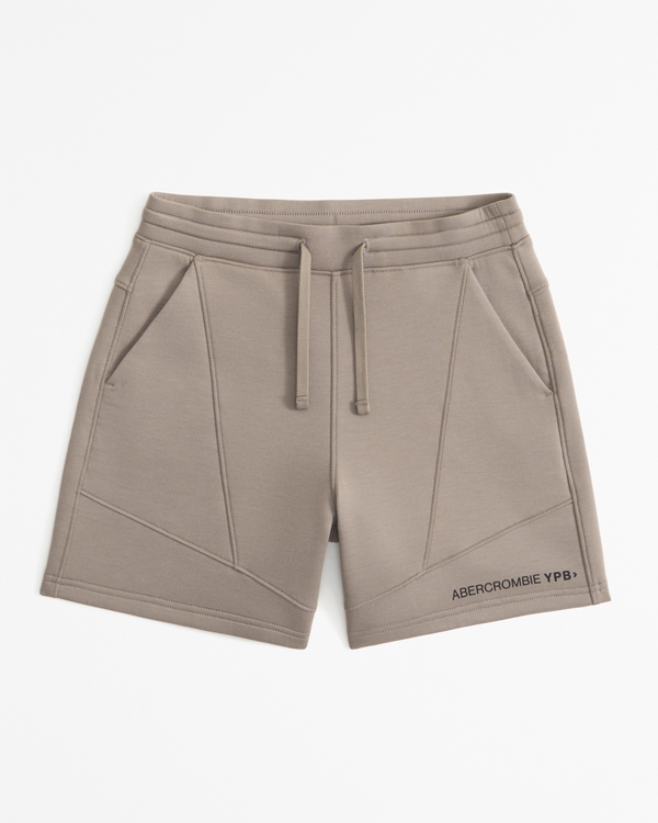 ypb neoknit warm up shorts, Taupe