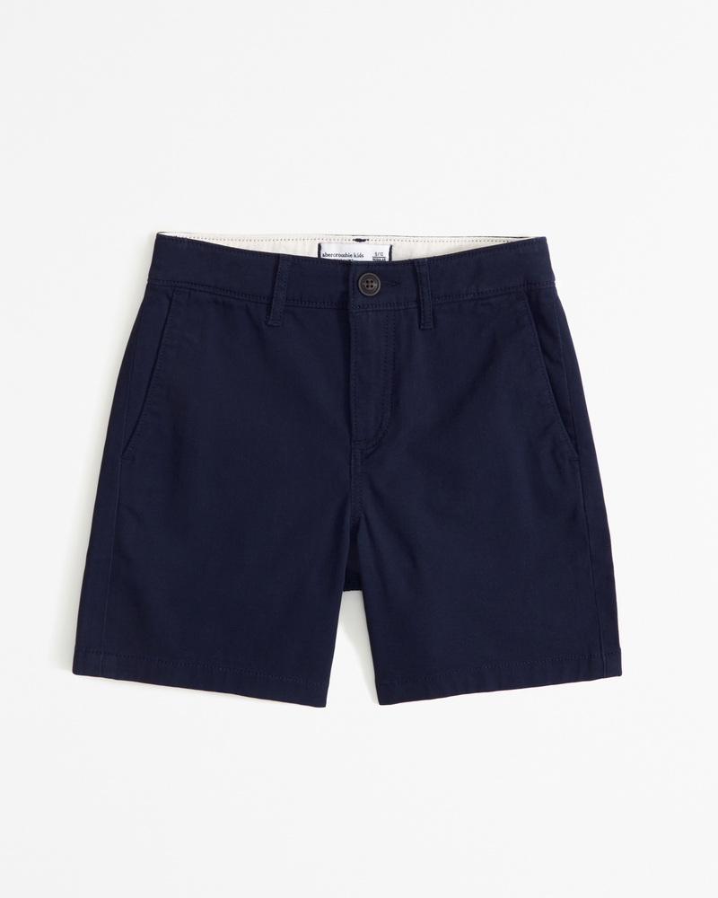 boys twill chino shorts | boys bottoms | Abercrombie.com