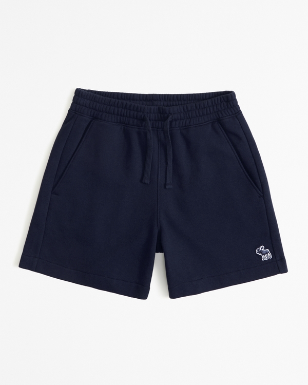 essential fleece icon shorts, Navy