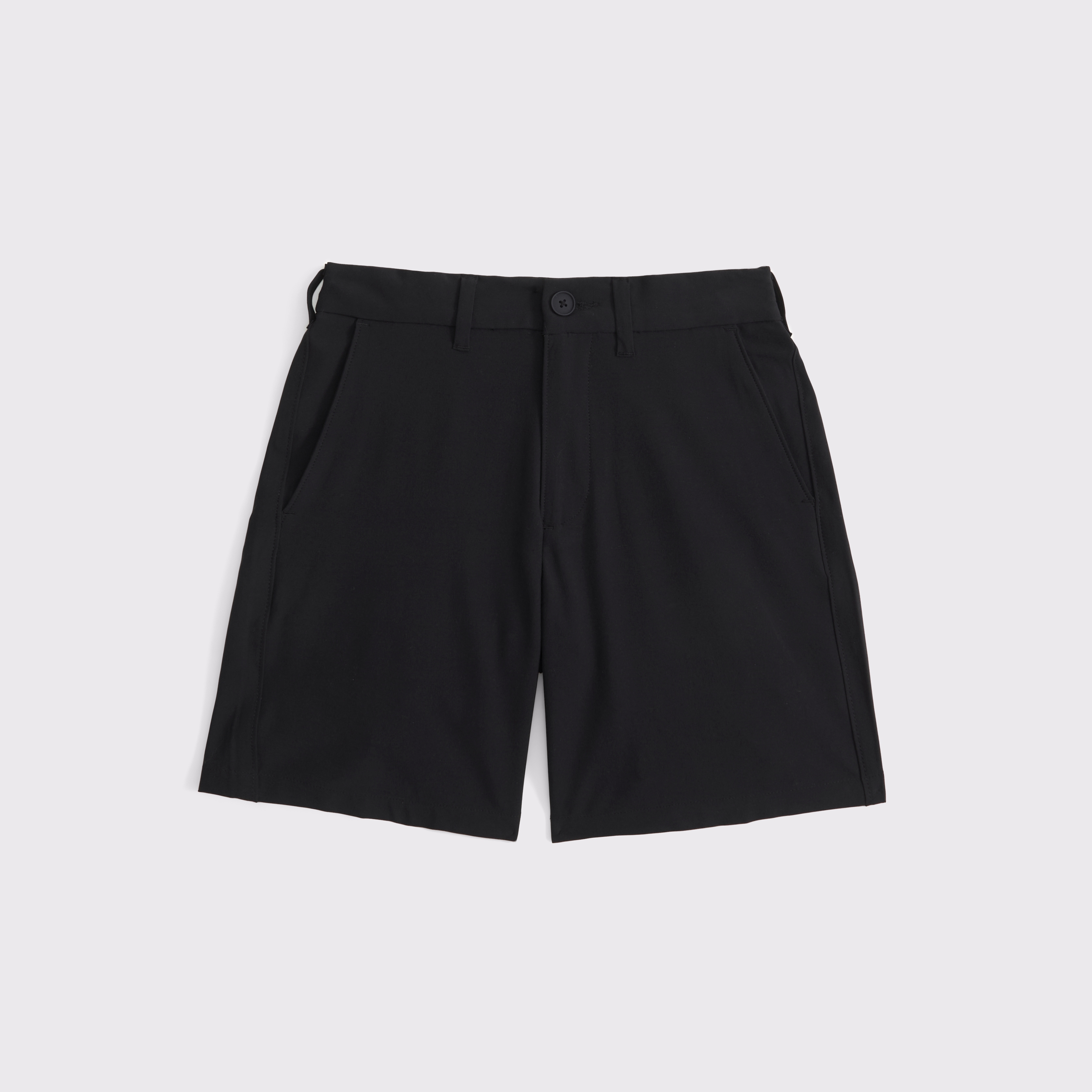 Abercrombie & Fitch Kids' Performance Golf Shorts In Black