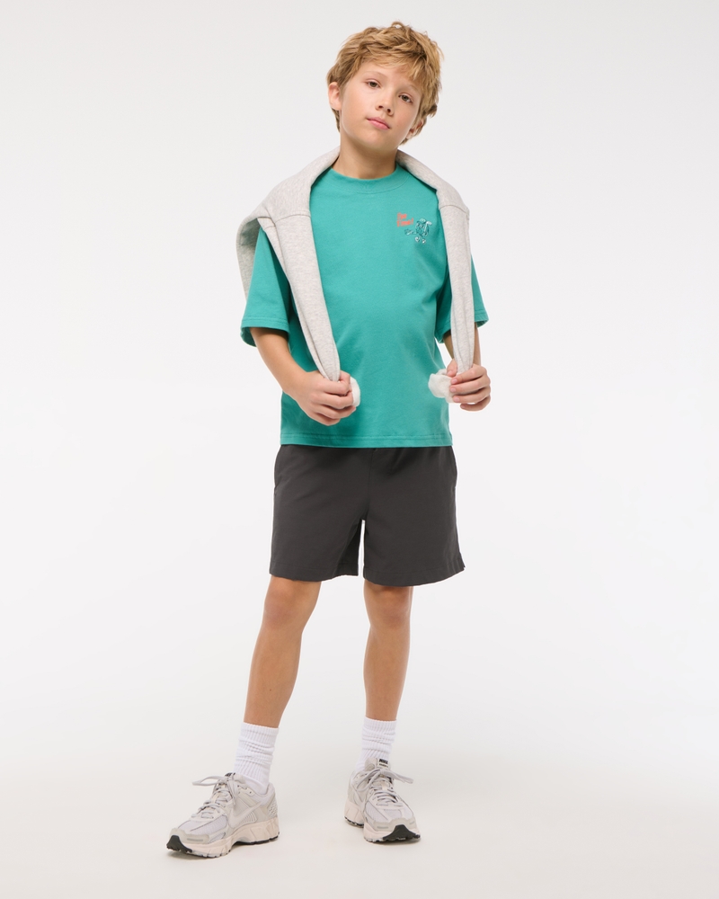a&f hybrid shorts