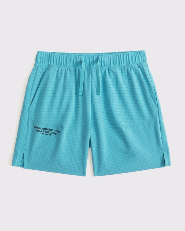 ypb motionvent training shorts, Gray Blue view 1