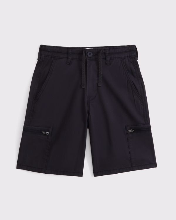 utility skate shorts, Black view 1