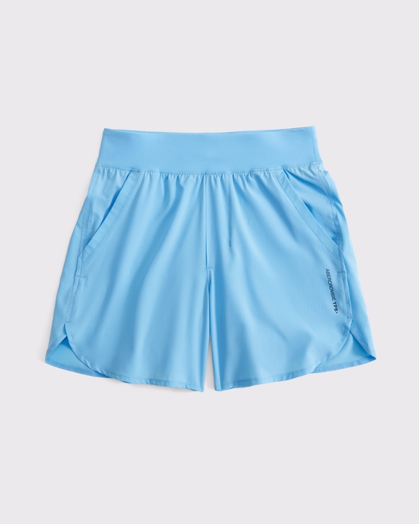 ypb runtek training shorts, Light Blue view 1
