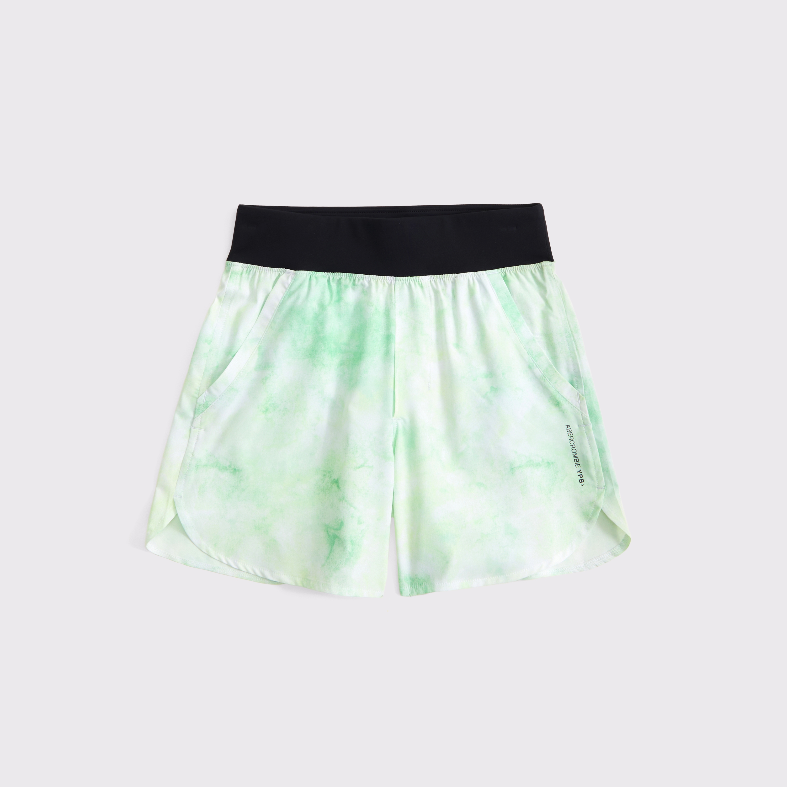 Abercrombie & Fitch Kids' Ypb Runtek Training Shorts In Green