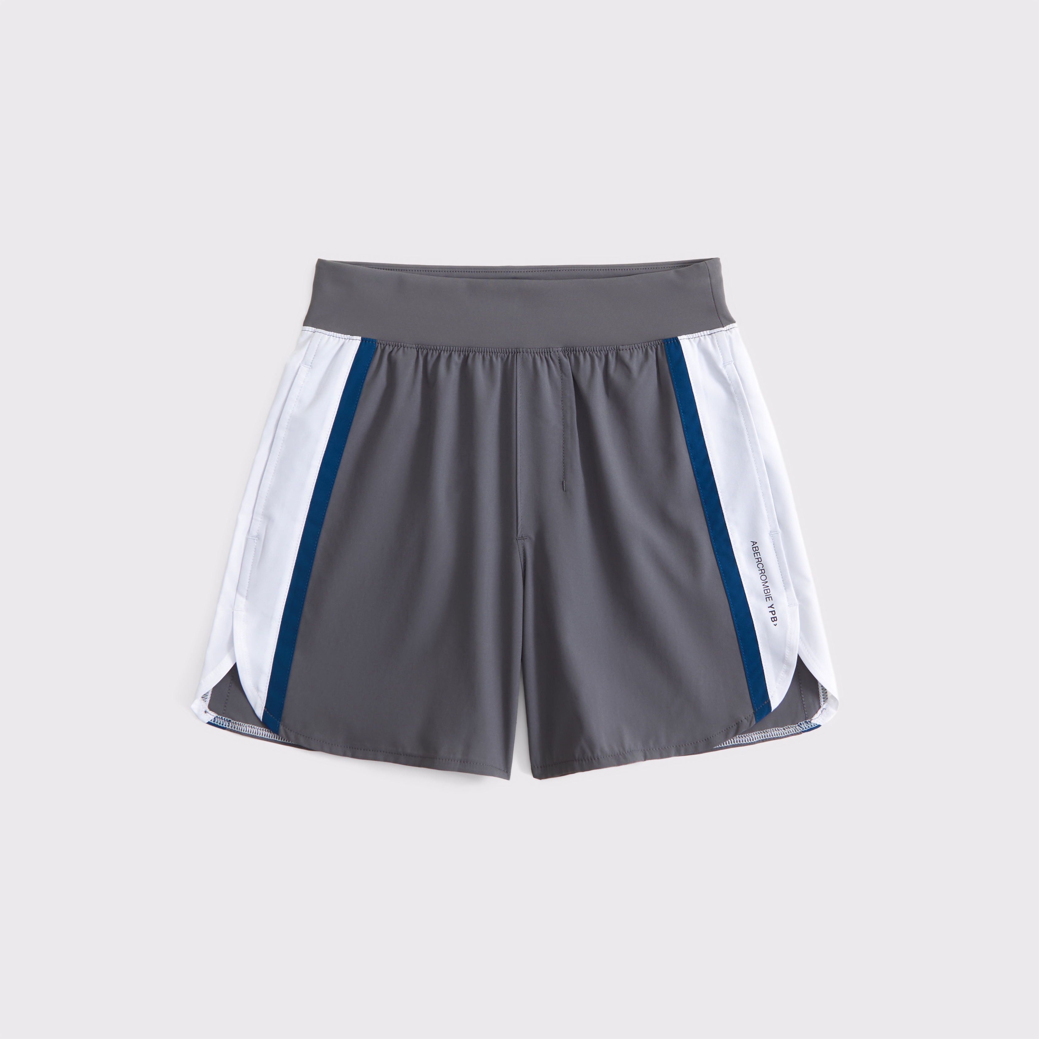 Abercrombie & Fitch Kids' Ypb Runtek Training Shorts In Gray