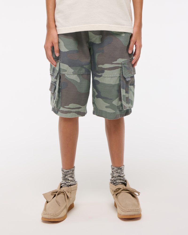 pull-on cargo shorts