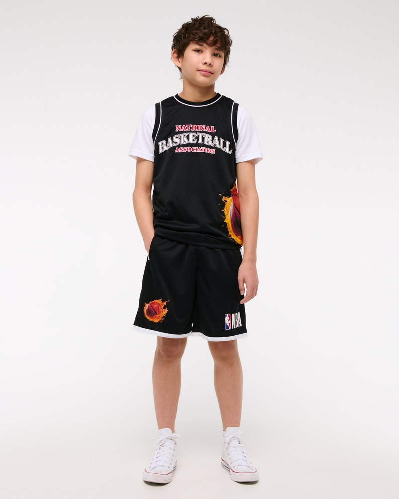 nba graphic shorts