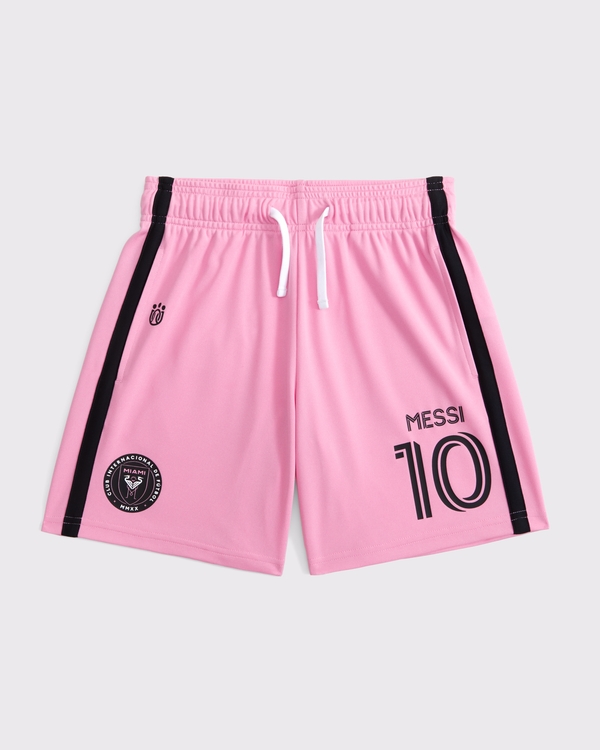 Short synthétique Lionel Messi, Rose Bubblegum view 1