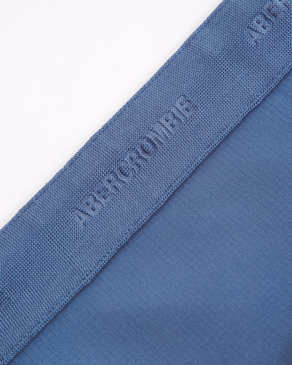 ypb logo tape shorts, Hazy Blue view 2