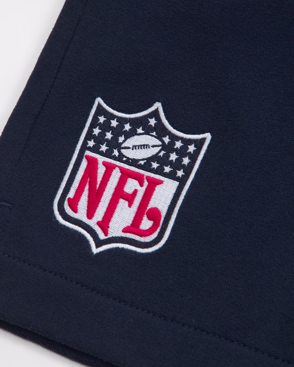 nfl graphic fleece shorts, Navy - Nfl view 2