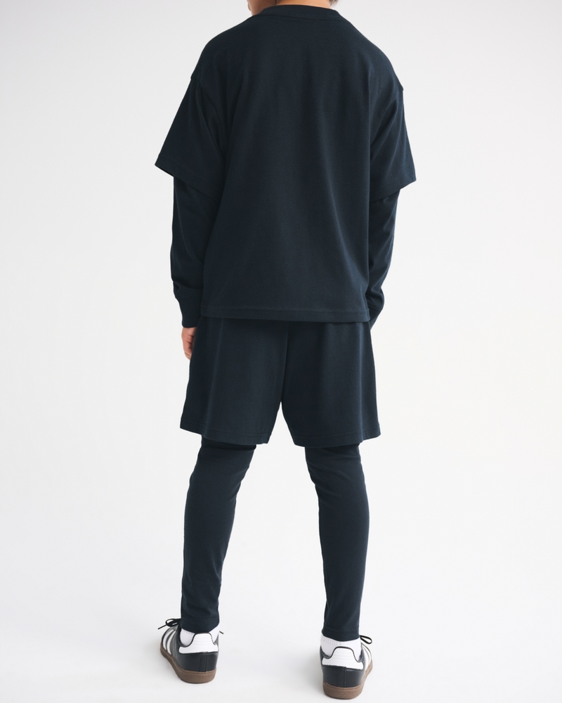 spooky glow-in-the-dark twofer shorts