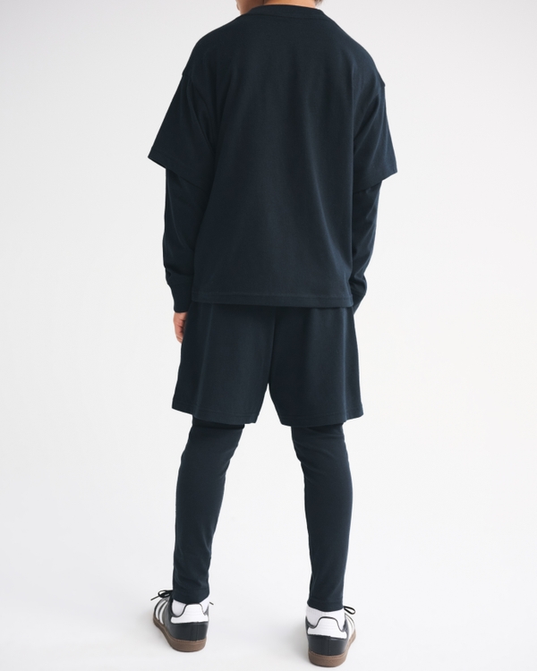 spooky glow-in-the-dark twofer shorts