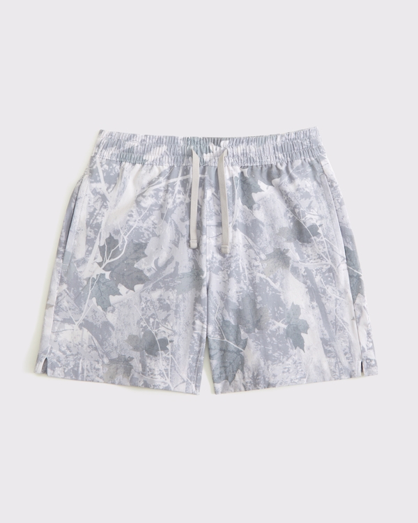 a&f hybrid shorts, Gray Camo view 1