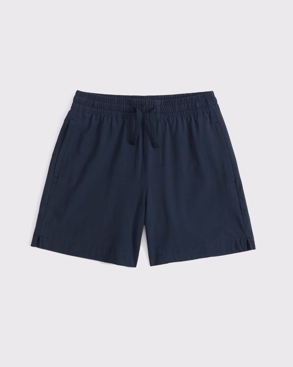 a&f hybrid shorts, Deep Blue view 1