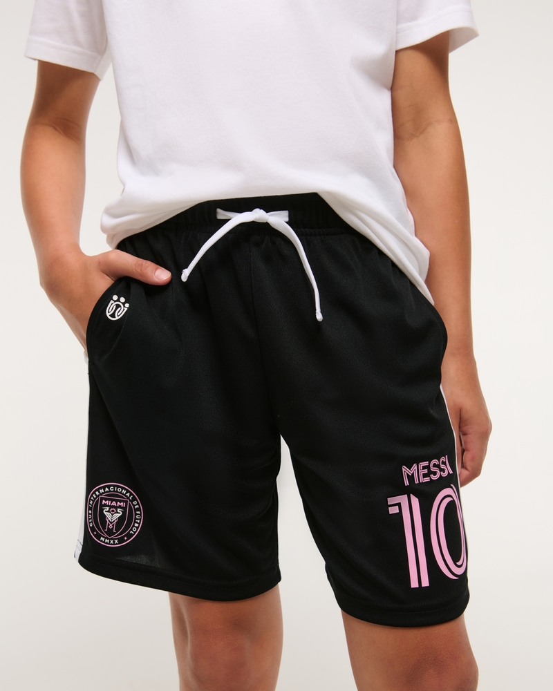 lionel messi synthetic shorts